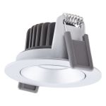 Ledvance LED  SPOT ADJUST Aluminium  8W 680lm 36D - 930 Warm White | Cutout 68mm - IP20 - Best Colour Rendering -  Dimmable