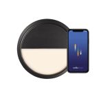 Nordlux Ava Smart LED Bulkhead Black 9.5W 600lm 159D - 827 Extra Warm White | Dimmable - IP54