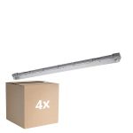 Multipack 4x Ledvance LED Waterproof Batten Submarine 16W 1600lm - 840 Cool White | 120cm - Motion Sensor