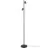 Nordlux Omari Floor Lamp Metal Black 6.4W 320lm - 827 Extra Warm White | Touch Dimmable
