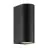 Nordlux Dion Wall Light Aluminium Black Up & Down | Suitable for 2x GU10