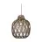 Good&Mojo Pendant Mendoza Bamboo Burgundy L | Suitable for 1x E27 