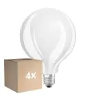 Multipack 4x Osram Retrofit LED E27 Globe Filament Frosted 11W 1521lm - 827 Extra Warm White | Replaces 100W
