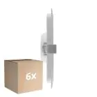 Multipack 6x Ledvance LED Downlight Slim Square SQ155 12W 1020lm 120D - 830 Warm White 