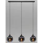 Eglo Pendant Ariscani Steel Black | Suitable for 3x E27