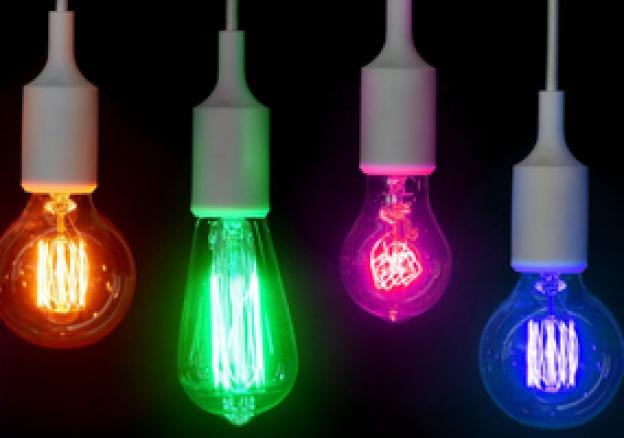 LED mood lights - coloured lamps for every occasion